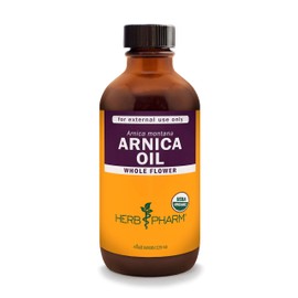 Herb Pharm Certified Organic Arnica Oil - 4 Ounce