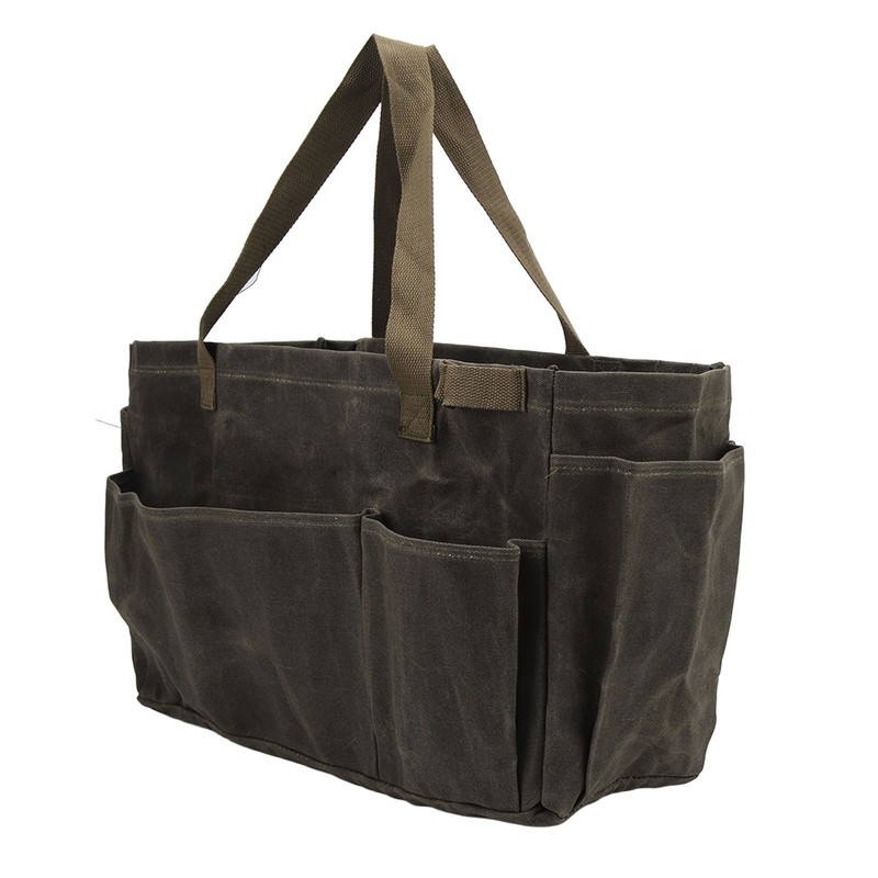 Canvas Pot Bag Waterproof Wearproof Large Capacity Comfortable Grip Canvas