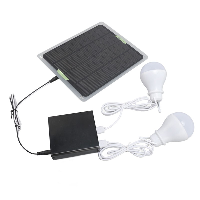 Solar Light Bulbs Outside Portable Outdoor Rechargeable LED Tent Waterproof