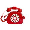 Oweisong Fun Telephone Purse for Women Novelty Phone Tote Handbags