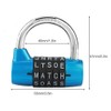 5 Digit Combination Padlock 5 Letter Word Lock Security Password