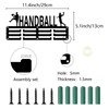 CREATCABIN Handball medal holder, sports medal hanger, display, award bands,