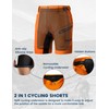 Nepest Mens MTB Mountain Bike Shorts Lightweight 3D Padding Liner