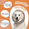 Dog Cone Collar After Surgery, Adjustable Dog Recovery Cone Collar,