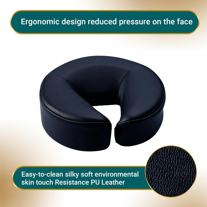 EASY SPA Premium Massage Face Cradle Cushion Memory Foam, Massage