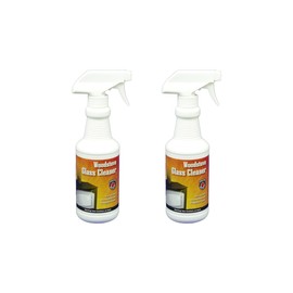 MEECO'S RED DEVIL 701 Woodstove Glass Cleaner 16 oz (Pack of 2) - Formula for Removing Baked-On Creosote, Smoke, Soot, and Dirt - Made in the USA