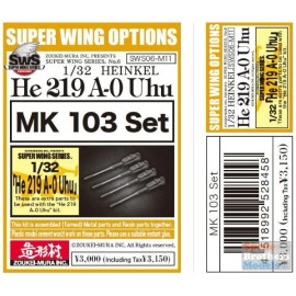 Zoukei-Mura ZKMA28458 1:32 Zoukei-Mura MK 103 Set for He 219