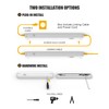 Hardwired Under Cabinet Lighting, 12 inch 3CCT with Triac Dimmable,