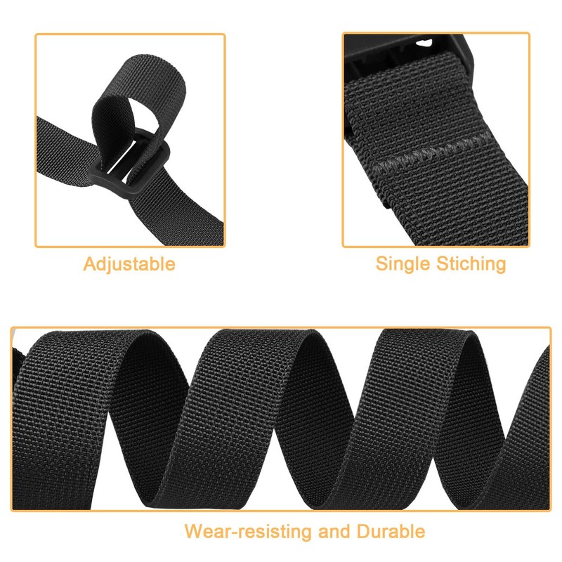 MAGARROW 24" Strap Buckle Packing Straps Adjustable 1-Inch Belt (1"