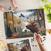 Lantern Press 1000 Piece Jigsaw Puzzle, Wildlife Utopia, Forest