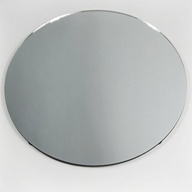 Round Mirror Base Centerpiece, 6-Pack, CASE Bulk (14")