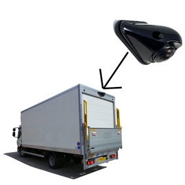 Dolphin Automotive Rearview Van Lorry Parking Reversing Camera Inc Guidelines Shark Fin Design (Camera Only)