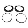 7Inch Round Headlight Mounting Retaining Bracket Ring Set with Headlight