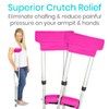 Vive Crutch Pads - Padding for Walking Arm Crutches -
