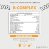 B-Complex Vitaminas Complejo B Premium 100 Vegano Sin rellenos Suplementos