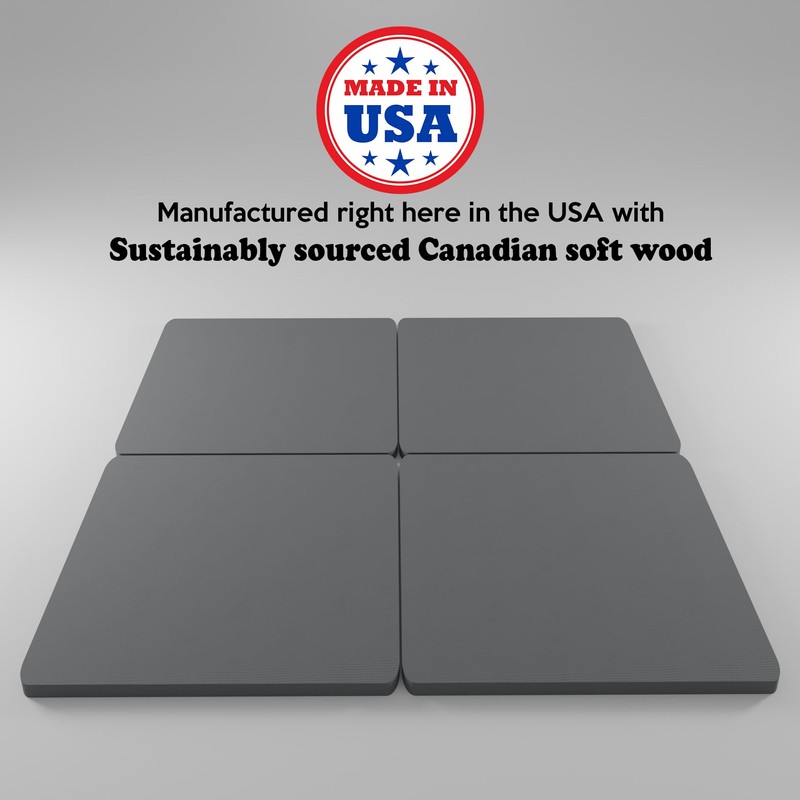 Greaton, 1.5-Inch Split Bunkie Board for Mattress/Bed, Fully Assembled, Improved