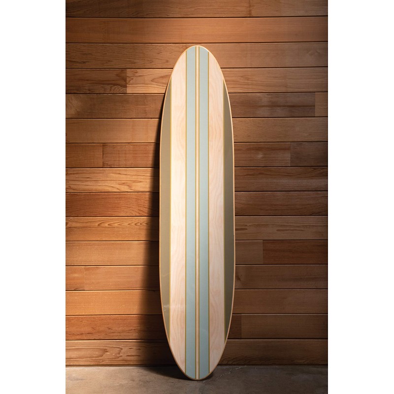 Creative Co-Op Surfboard Style Wood Wall Decor