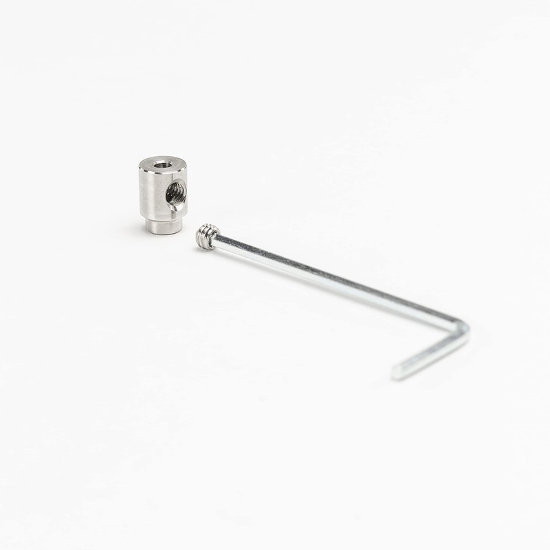 SCHILDER Systeme Pack of 20 Stainless Steel Rope Clamps |