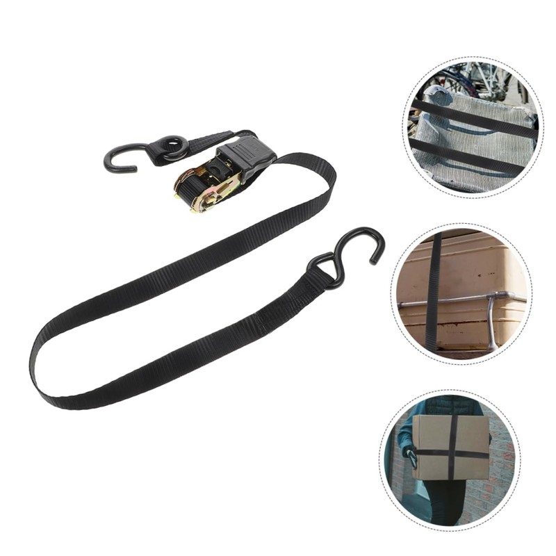 Alipis Retractable Ratchet Straps Weather Resistant Cargo Tie Down Straps