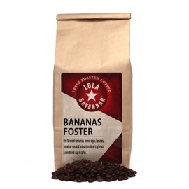 Lola Savannah Bananas Foster Whole Bean Caffeinated Coffee, 2lb