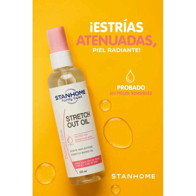 Stanhome Aceite Anti-estrias Stretch Out Oil 125 Ml Vainilla