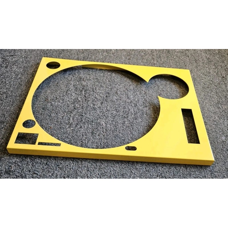 Technics YELLOW Faceplate Cover for SL1200MK2 /SL1210MK2 Turntable