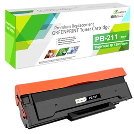GREENPRINT PB211 PB-211EV Toner Cartridge Compatible for PB-211 PB 211 PB211EV PB 211EV 1600 Pages Black Work with M6552NW M6602NW P2500W P2502W M6500NW M6550NW M6600NW Printers