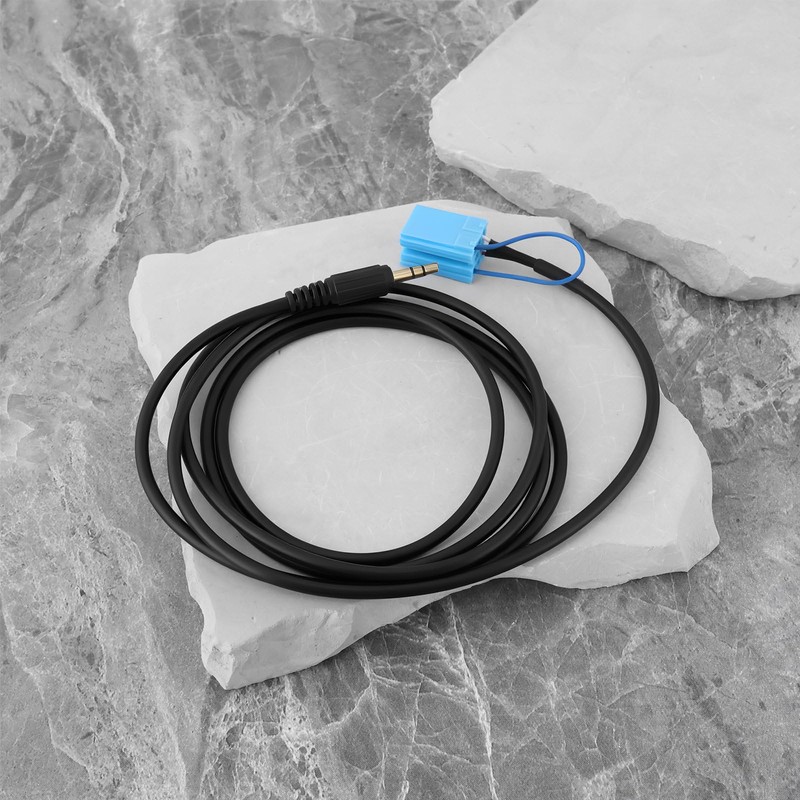 YINETTECH 1pc Car AUX Input Lead Adapter Cable 3.5 mm