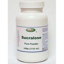 NuSci Sucralose Pure Powder 100g (3.52 oz) FCC Quality Standard, no calories, 600 times sweeter than sugar