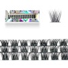CB 2-Trays Of Clusters Lash Ribbons D-Curl Eyelash Clusters Thin