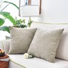 CaliTime Pack of 2 Cozy Throw Pillow Covers Cases for