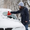 Magical Car Ice Scraper with Funnel,2 Pack Cone Windshield Ice