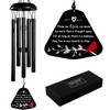 Sympathy Wind Chimes for Loss of Loved One, 30'' Cardinal