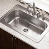 2 x Waterproof Stainless Steel Sink Drainer Plug, Durable Kitchen