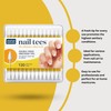 Fran Wilson NAIL TEES COTTON TIPS 120 Count (2 PACK)