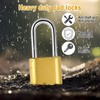 Lockwise Lockwise 4 Digit Heavy Duty Combination Padlock, Weatherproof Combination