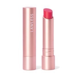 LAWLESS Forget the Filler Lip Plumping Line Smoothing Tinted Balm, Juicy Watermelon, Pink, 0.1 Ounce / 2.9 ml