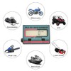 HFWHOK Digital RPM Meter Induction Pulse Tachometer Hour Meter for