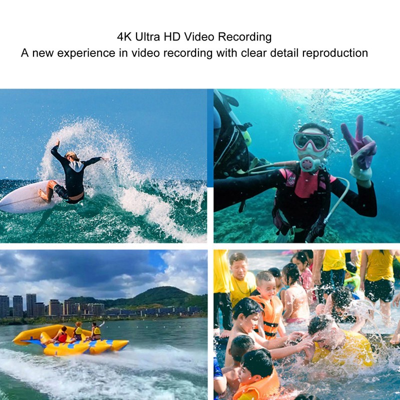4K 65MP Underwater Camera Autofocus 2.88in 1.44in Dual Screen 2500mAh