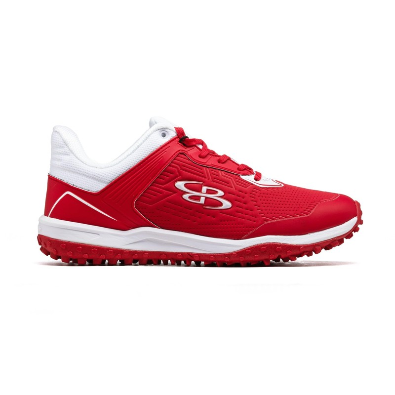 Boombah Viper Pro Men's Turf Red/White - Size 6