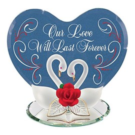 Glass Baron Swans Love Of My Life Figurine