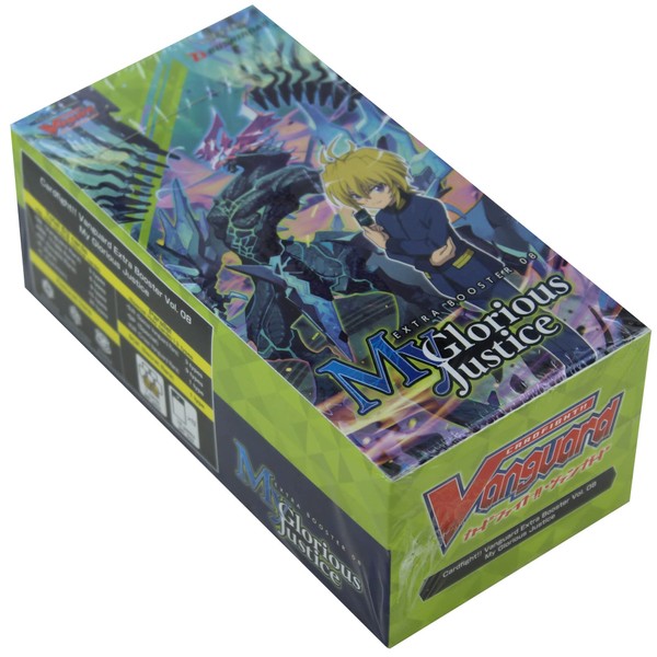 Cardfight Vanguard VGE-V-EB08-EN V-My Glorious Justice-Extra Booster Display Box of 12 Packets, Multi
