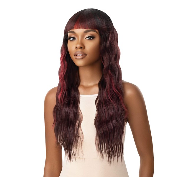 Outre Wigpop Synthetic Full Wig - KAYDEN (1B Off Black)
