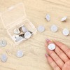 Lemecima 100 pcs Large Reflective Marking Trail Tacks Glow Bright