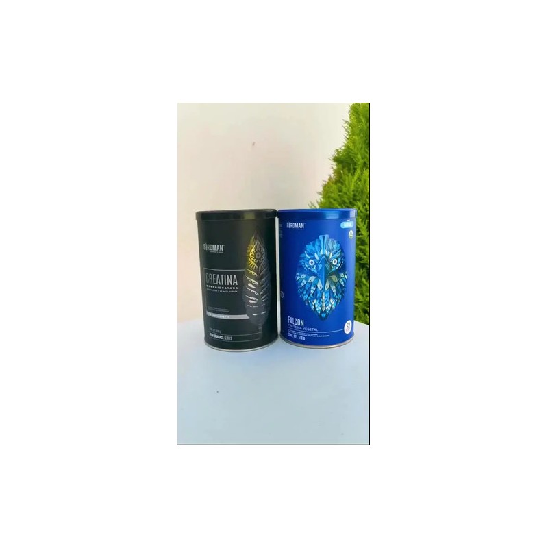 Birdman Proteína Falcon 480g + Creatina Monohidratada 450g