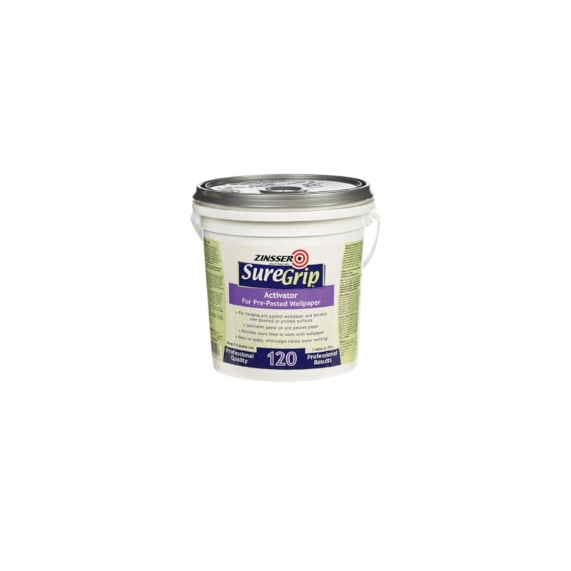 1 gal Zinsser 2906 SureGrip 120 Activator for Pre-Pasted Wallpaper