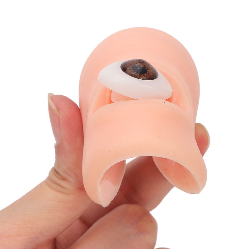 3 Pairs 3D Fake Eye Practice Skin Silicone Microblading Eyebrow