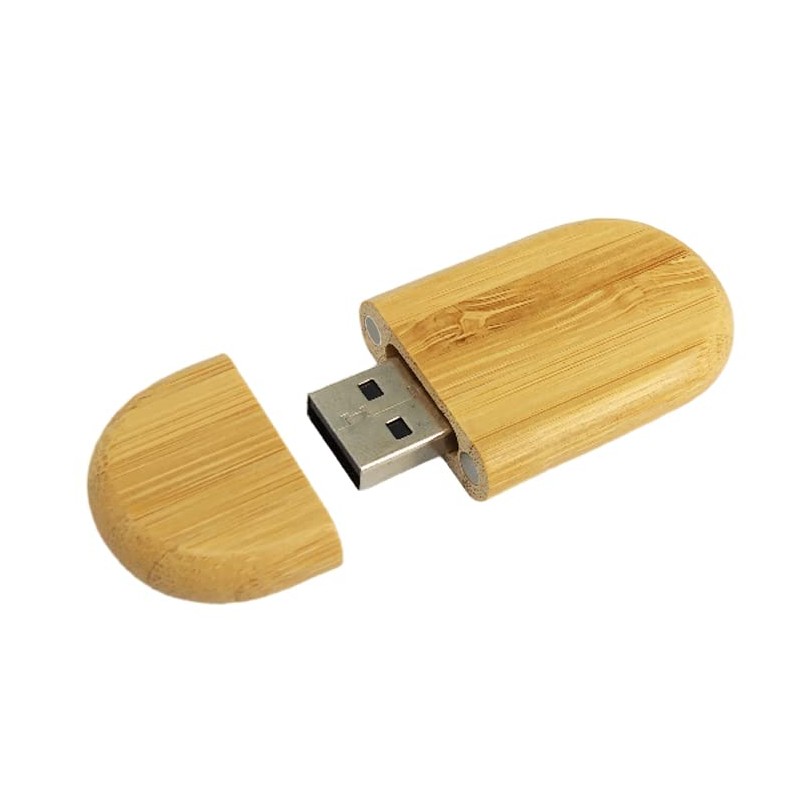Solid Wood USB Flash Drive for Photo Album Engagement Love