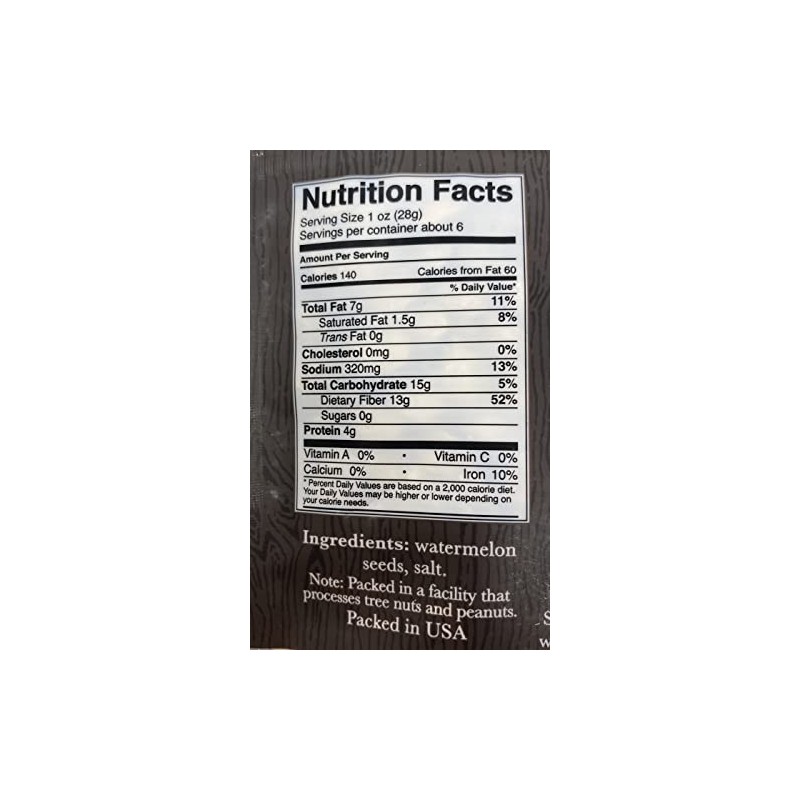 Galil Watermelon Seeds for Eating, Unshelled Seeds - Roasted &