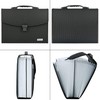 Uquelic Expanding File Folder 26 Pockets - Upgraded Durable Buckle